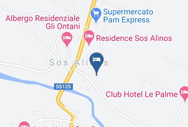 Nuoro - Residence Cala Liberotto Maps