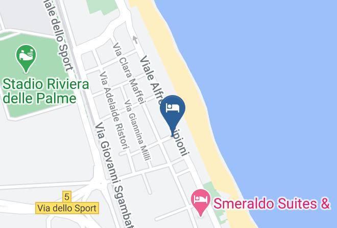 Ascoli Piceno - Residence Cala Luna Suite Maps