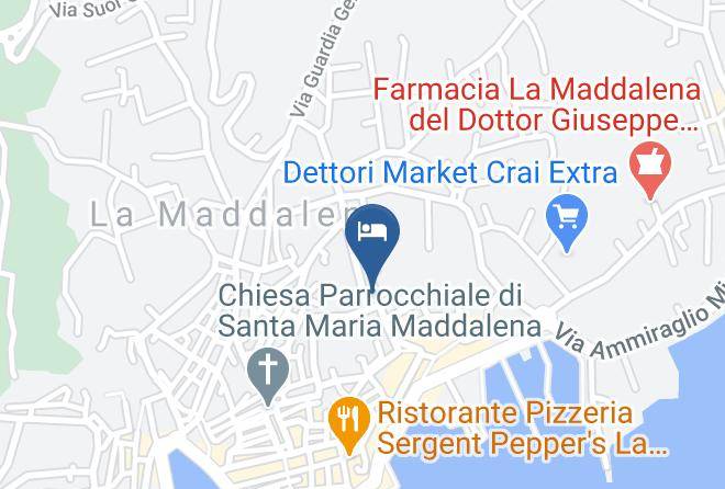 Sassari - Residence Calaluna Maps