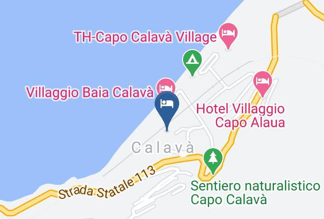 Messina - Residence Calava Case Vacanza Maps