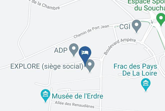 Loire Atlantique - Residence Cap West Carquefou La Fleuriaye Maps