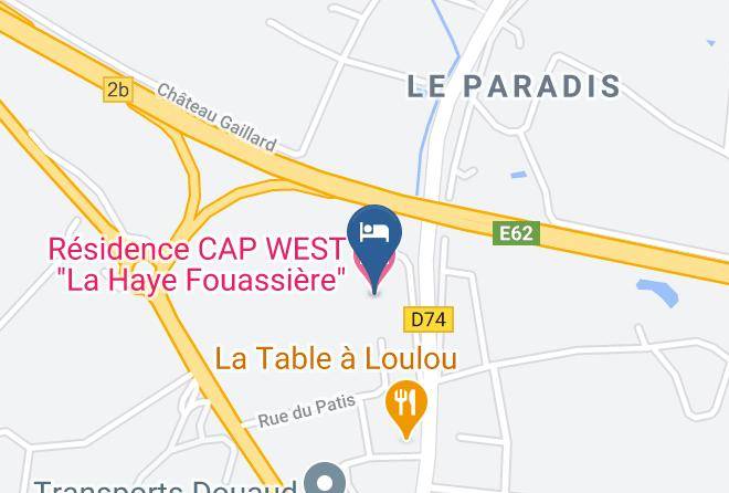 Loire Atlantique - Residence Cap West La Haye Fouassiere Maps