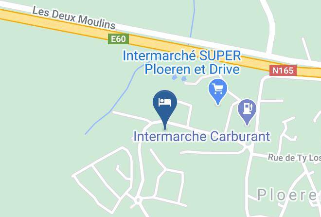 Morbihan - Residence Cap West Ploeren Maps