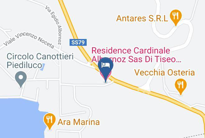 Terni - Residence Cardinale Albornoz Sas Di Tiseo Manila & C Maps
