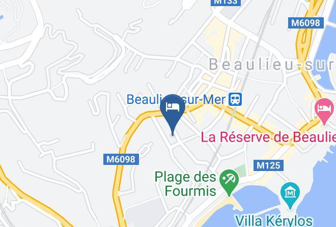 Maritime Alps - Residence Carlton Maps