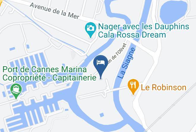 Residence Carre Marine Vacanceole Map