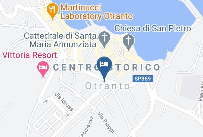 Lecce - Residence Castello Otranto Santa Cesarea Maps