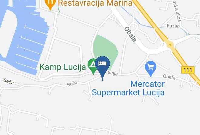 Piran - Residence Celigo Maps