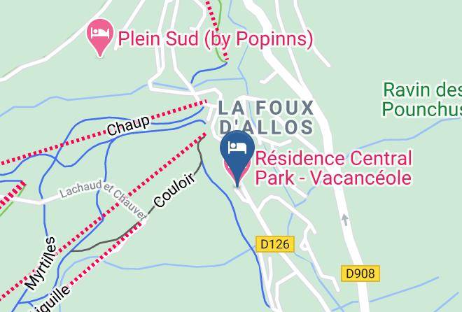 Residence Central Park Vacanceole Map