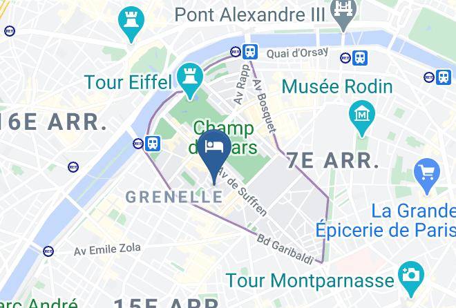 Paris - Residence Champ De Mars Maps