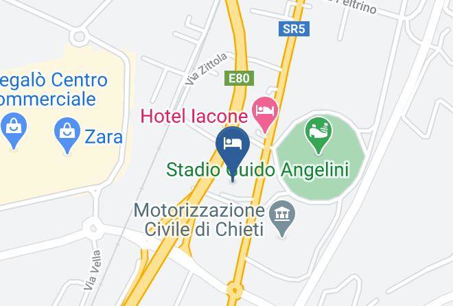 Chieti - Residence Chiara Affittacamere Vittoria Maps