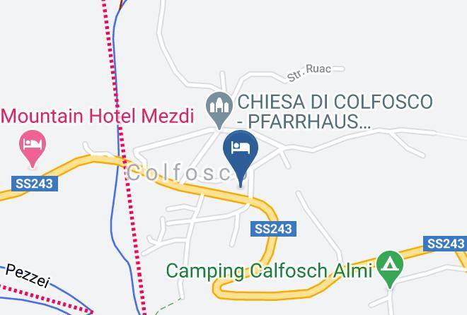 Bolzano - Residence Ciasa Fustu Maps