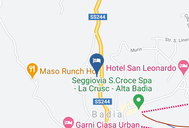 Residence Ciasa Mirasas Map
