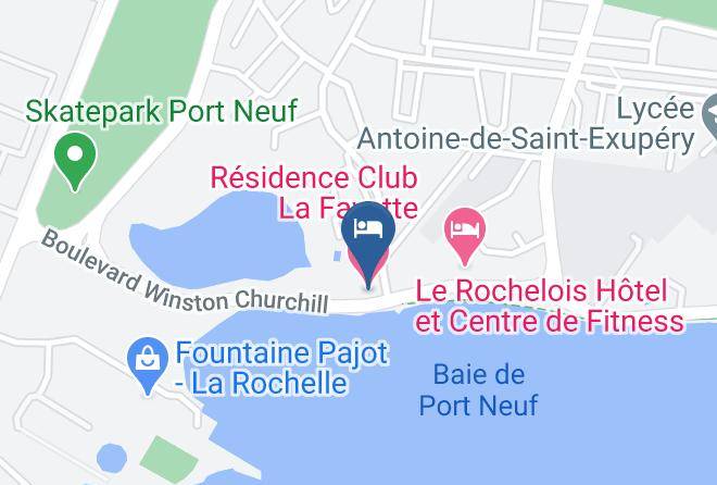 Charente Maritime - Residence Club La Fayette Maps