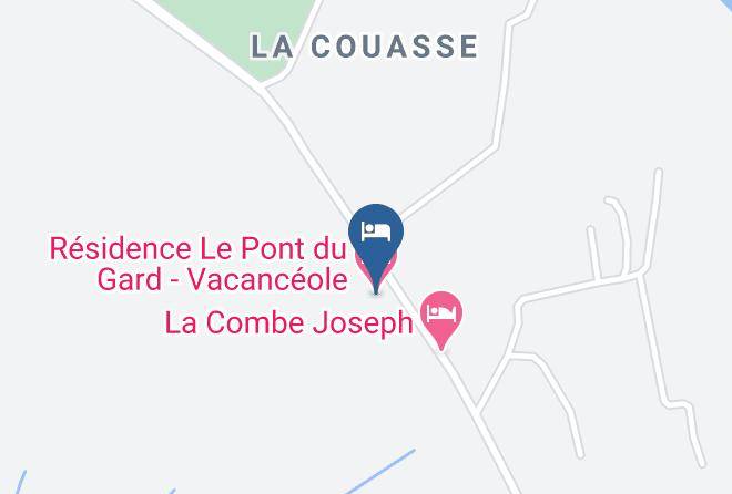 Gard - Residence Le Pont Du Gard Vacanceole Maps