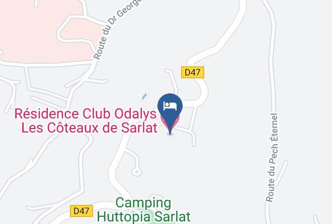 Residence Club Odalys Les Coteaux De Sarlat Map