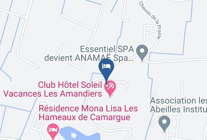 Residence Club Odalys Les Gardians Map