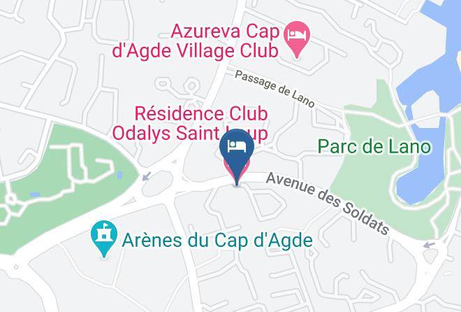 Herault - Residence Club Odalys Saint Loup Maps