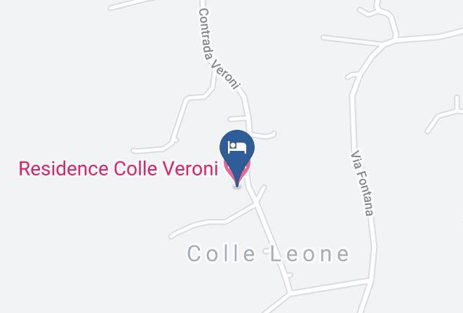 Residence Colle Veroni Map