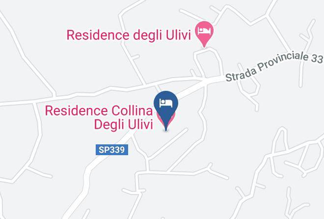 Residence Collina Degli Ulivi Map