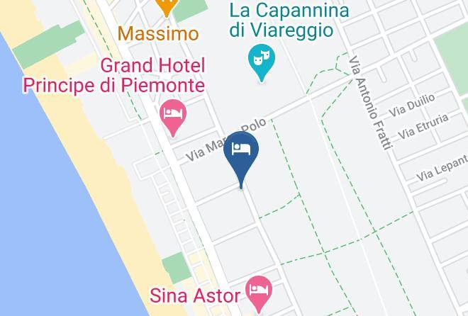 Lucca - Residence Colombo Viareggio Maps