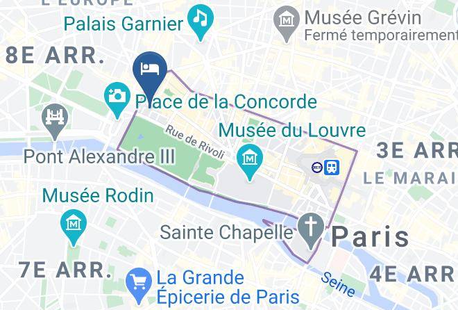 Paris - Maison Armance 4 Etoiles Esprit De France Maps