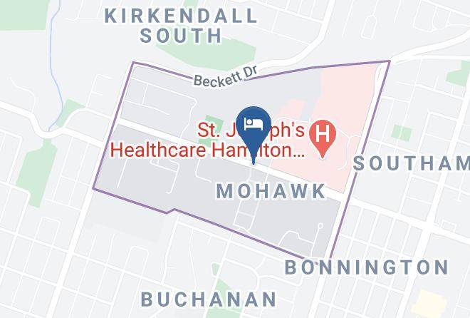 Hamilton - Residence & Conference Centre Hamilton Maps