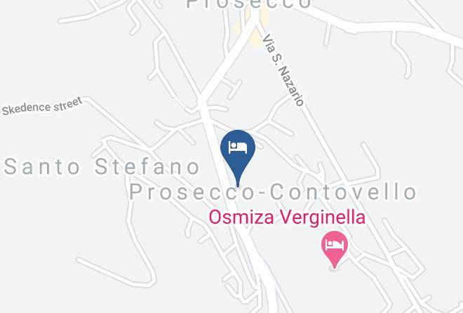 Trieste - Residence Contovel Maps