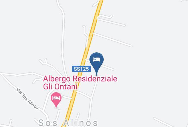 Nuoro - Residence Conzola Maps