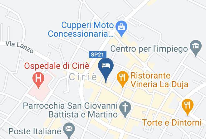 Turin - Residence Corona Grossa Maps