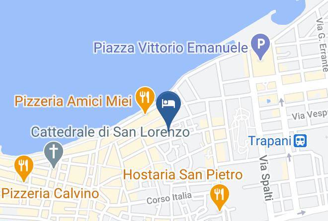 Trapani - Case Vacanze Cortile Antico Maps