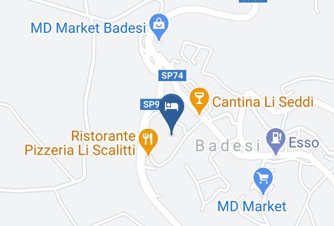 Sassari - Residence Costa Del Turchese Maps