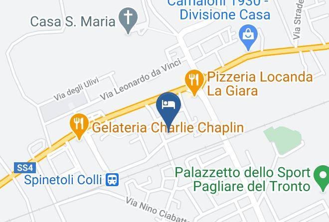 Ascoli Piceno - Residence Country Club Maps
