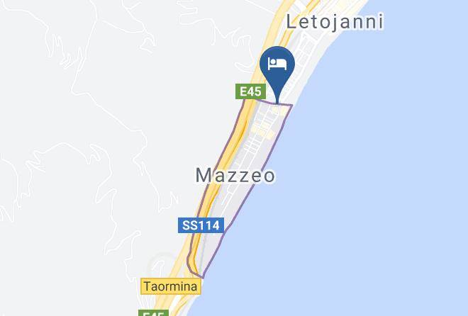 Messina - Residence Da Concettina Maps