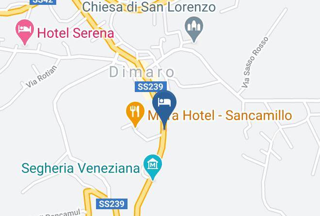 Trento - Residence Dalle Case Maps