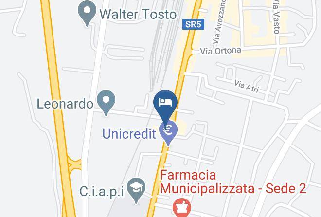 Chieti - Residence Dannunziano Maps