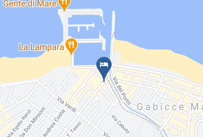 Rimini - Residence Darsena Maps