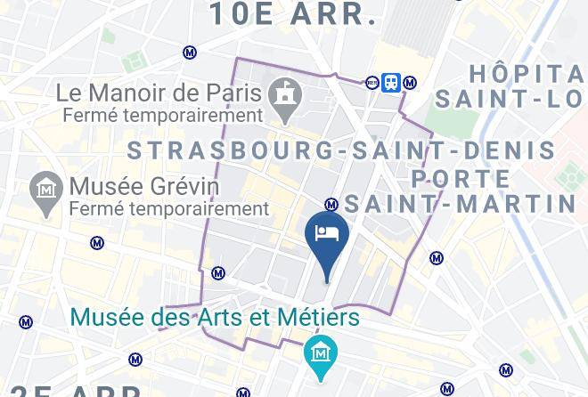 Paris - Residence De Bourgogne Maps