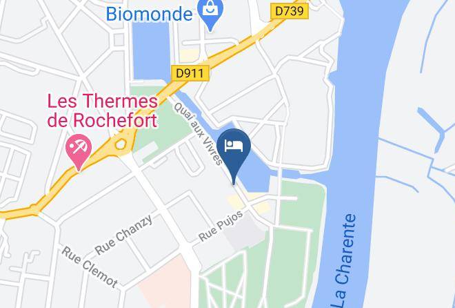 Charente Maritime - Residence De La Corderie Royale Maps