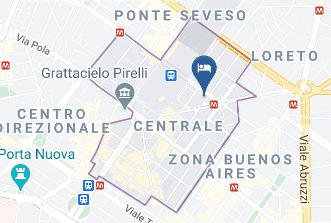 Milan - Residence De La Gare Maps