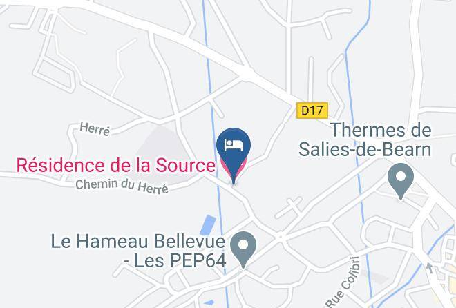 Pyrenees Atlantiques - Residence De La Source Maps