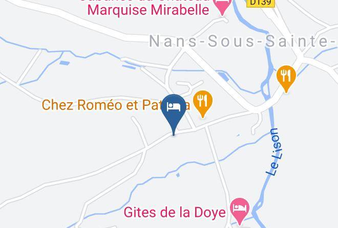 Doubs - Residence De Vaux Maps