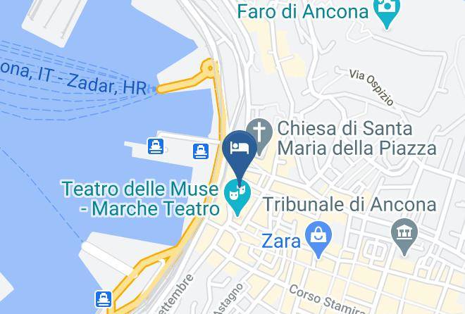 Ancona - Residence Degli Aranci Maps
