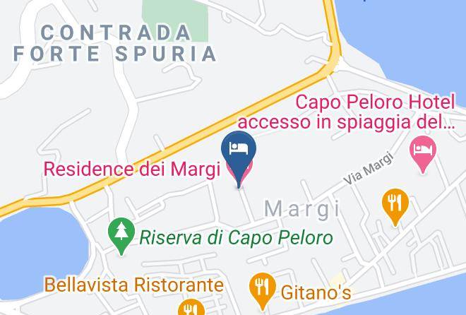 Messina - Residence Dei Margi Maps