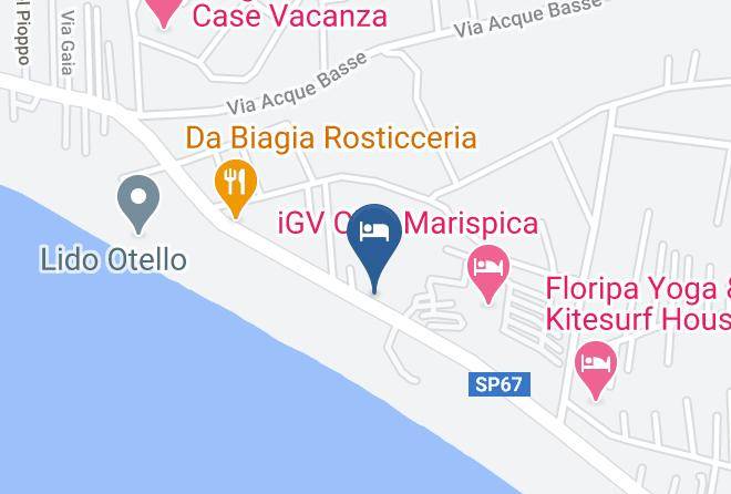 Ragusa - Residence Del Mare Ispica Maps