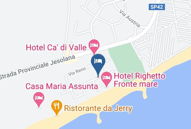 Venice - Residence Delle Rose Maps