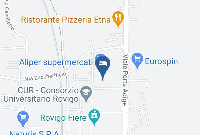 Rovigo - Residence Delta Residence Alberghiero Maps