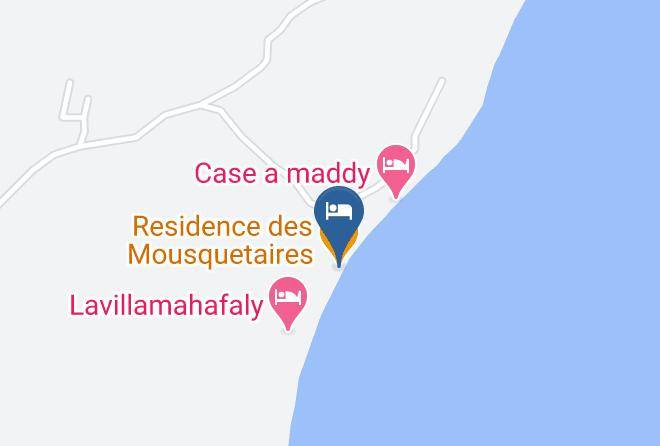 Residence Des Mousquetaires Map