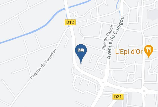 Pyrenees Orientales - Residence Des Palmiers Maps