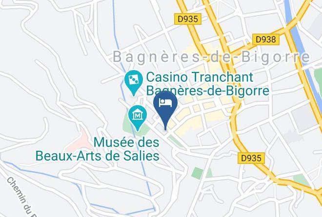 Hautes Pyrenees - Residence Des Thermes Maps